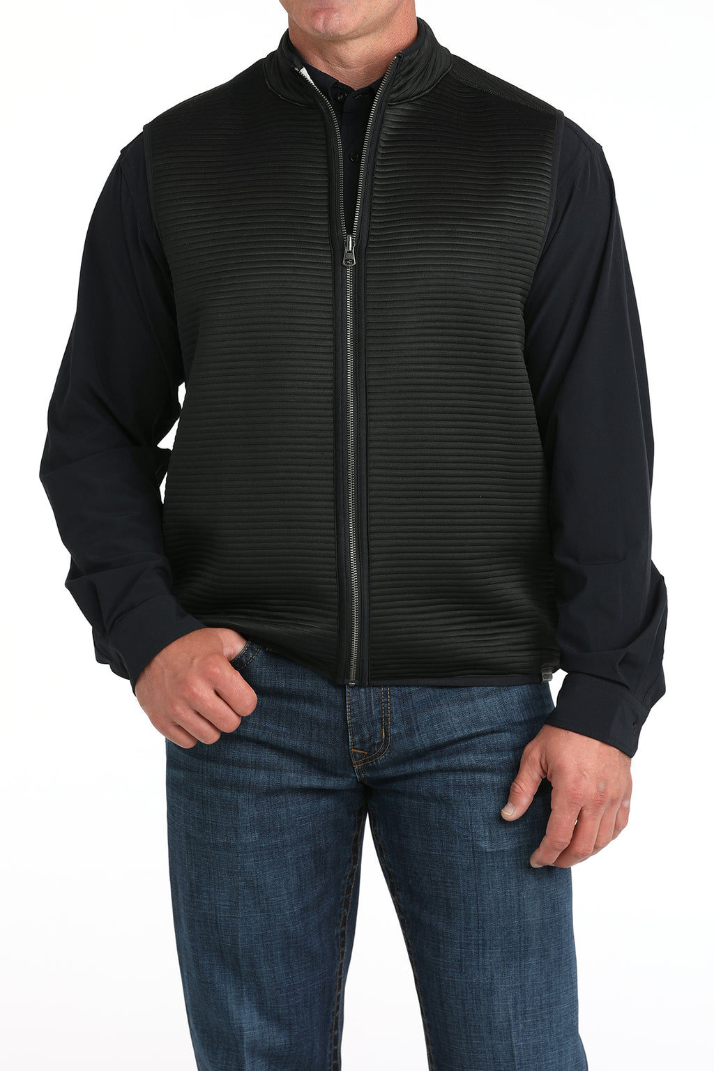 CINCH Men's Black Reversible Vest