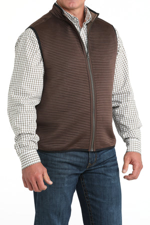 CINCH Men's Brown Reversible Vest