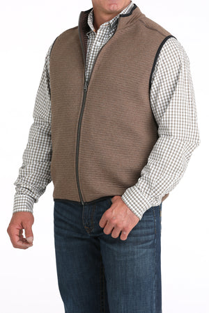 CINCH Men's Brown Reversible Vest