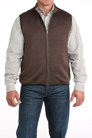 CINCH Men's Brown Reversible Vest