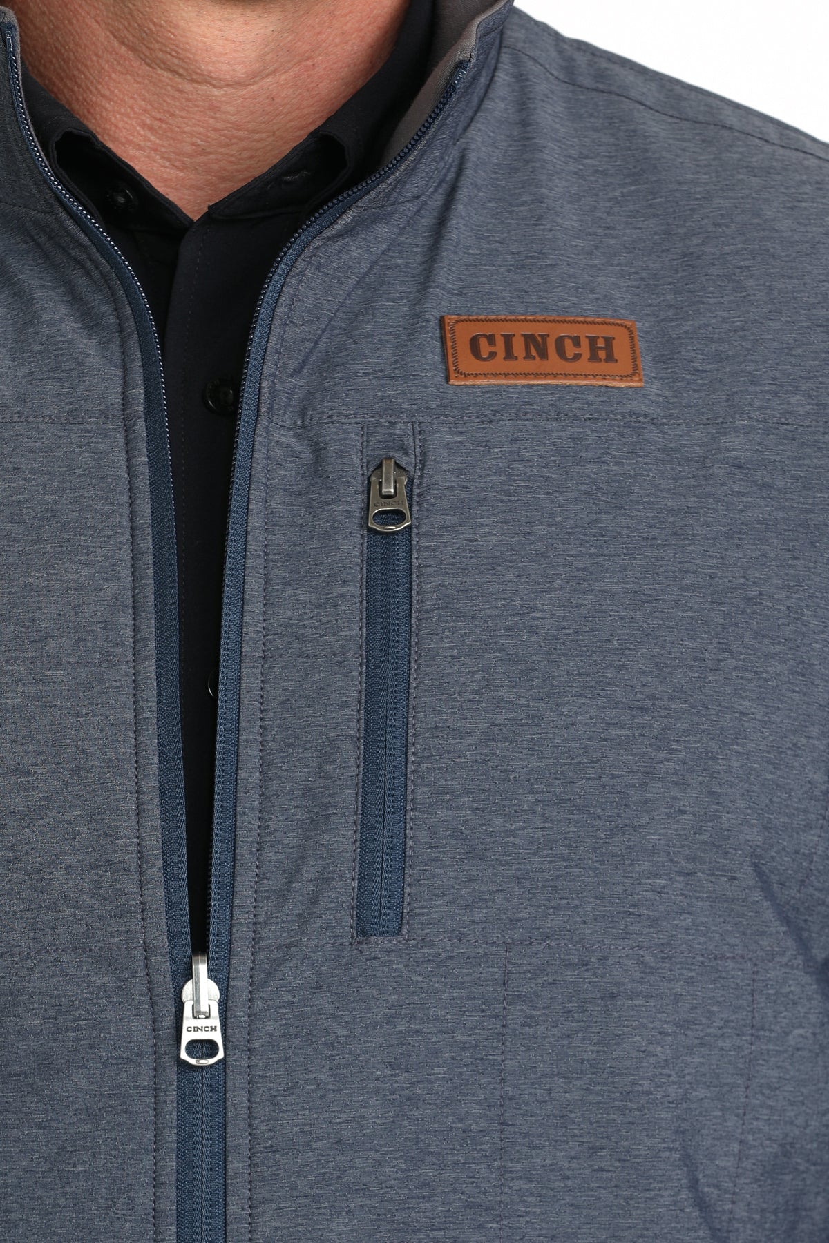 CINCH Men's Navy Reversible Vest