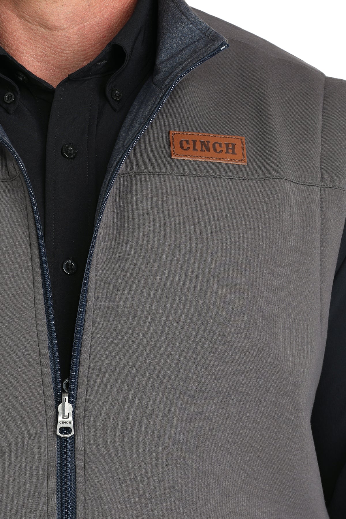 CINCH Men's Navy Reversible Vest