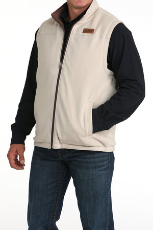 CINCH Men's Burgundy Reversible Vest