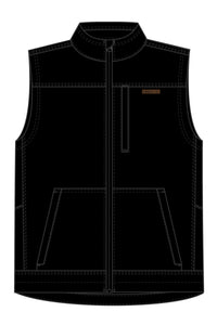 CINCH Men's Black Canvas Vest