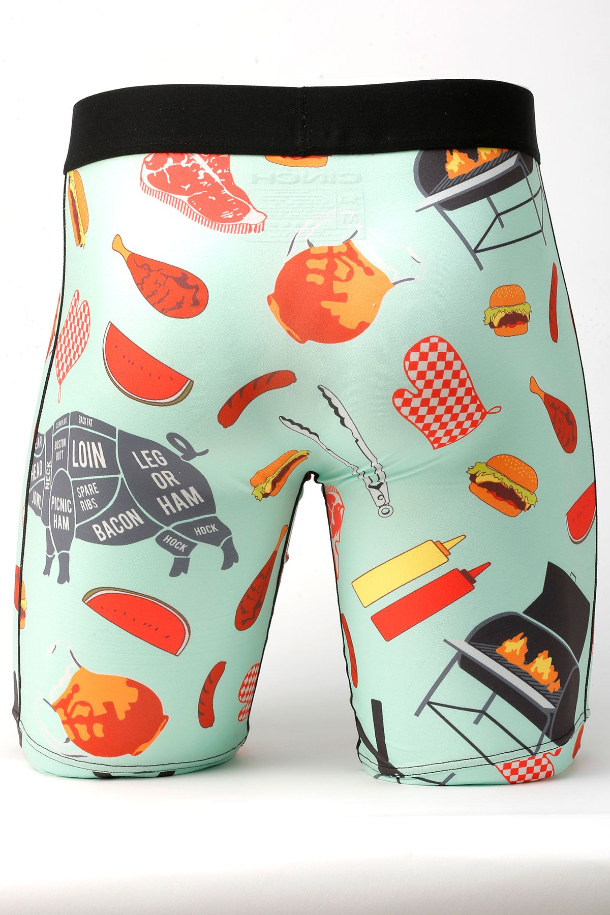 CINCH Men's BBQ 9" Boxers