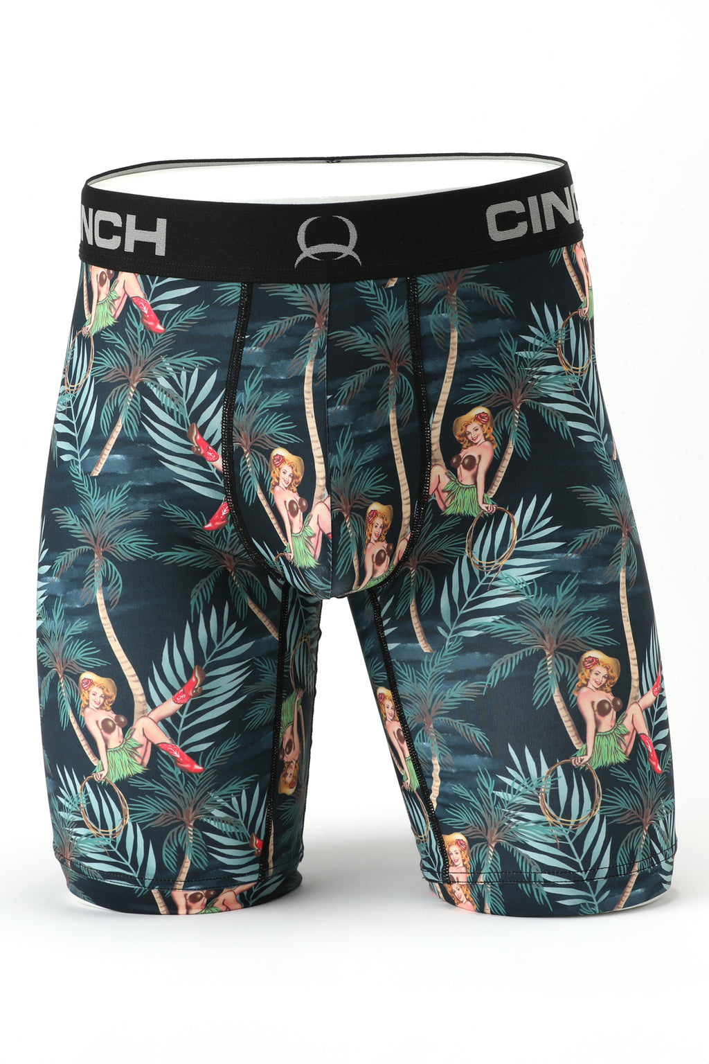 CINCH Men's 9" Pin Up Boxer Briefs