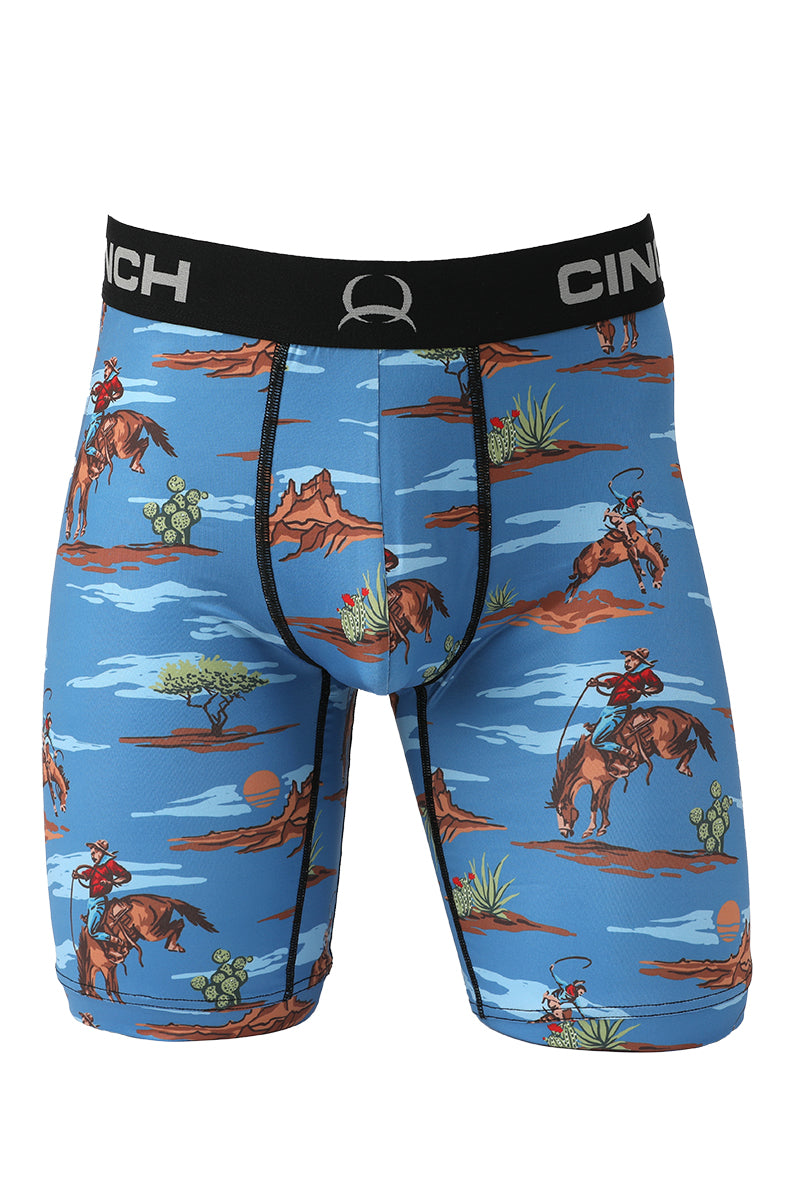 CINCH Men's 9" Buckaroo Boxer Briefs