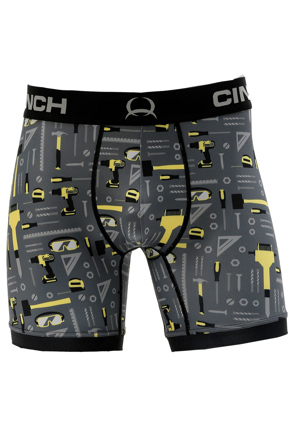 CINCH Men's 6" Grey Tool Boxer Briefs