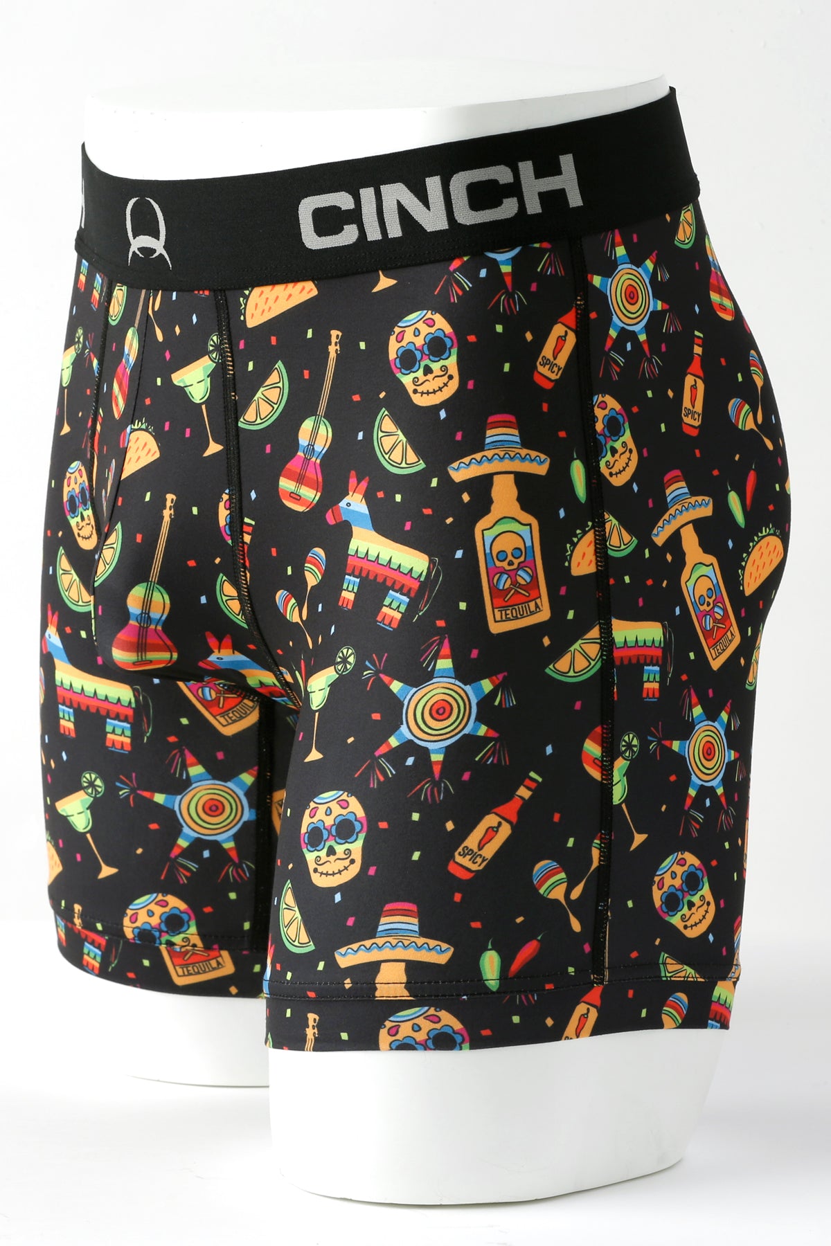 CINCH Men's 6" Fiesta Boxer Brief