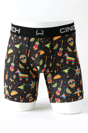 CINCH Men's 6" Fiesta Boxer Brief