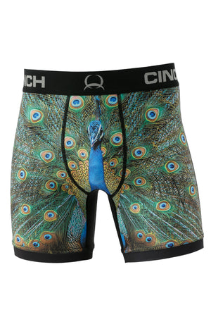 CINCH Men's Peacock Boxer Brief