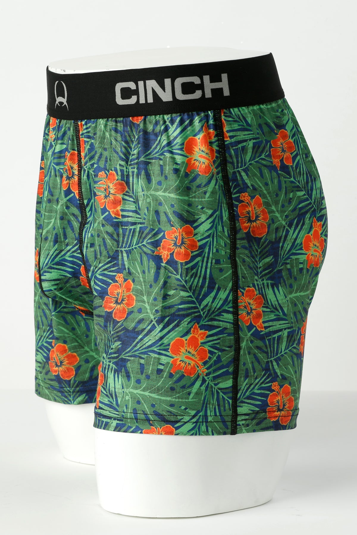 CINCH Men's Loose Fit Blue Hawaiian Boxer