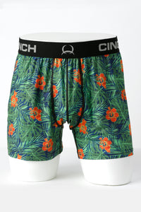 CINCH Men's Loose Fit Blue Hawaiian Boxer