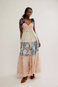 FREE PEOPLE Floral Bluebell Maxi Dress
