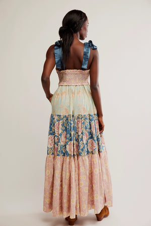 FREE PEOPLE Floral Bluebell Maxi Dress
