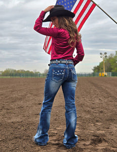 COWGIRL TUFF Pull On American Trouser Jean