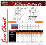 COWGIRL TUFF Pullover Button Up (Red Candystripe Lightweight Stretch Jersey)