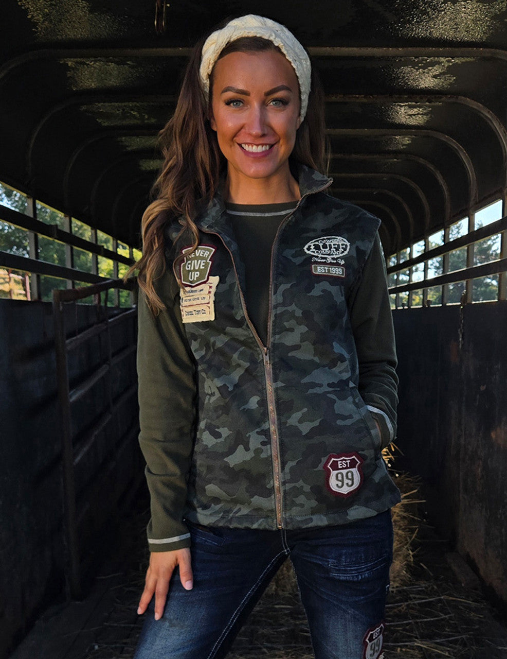 COWGIRL TUFF Camo Vest