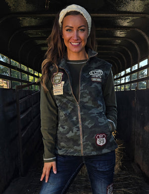 COWGIRL TUFF Camo Vest