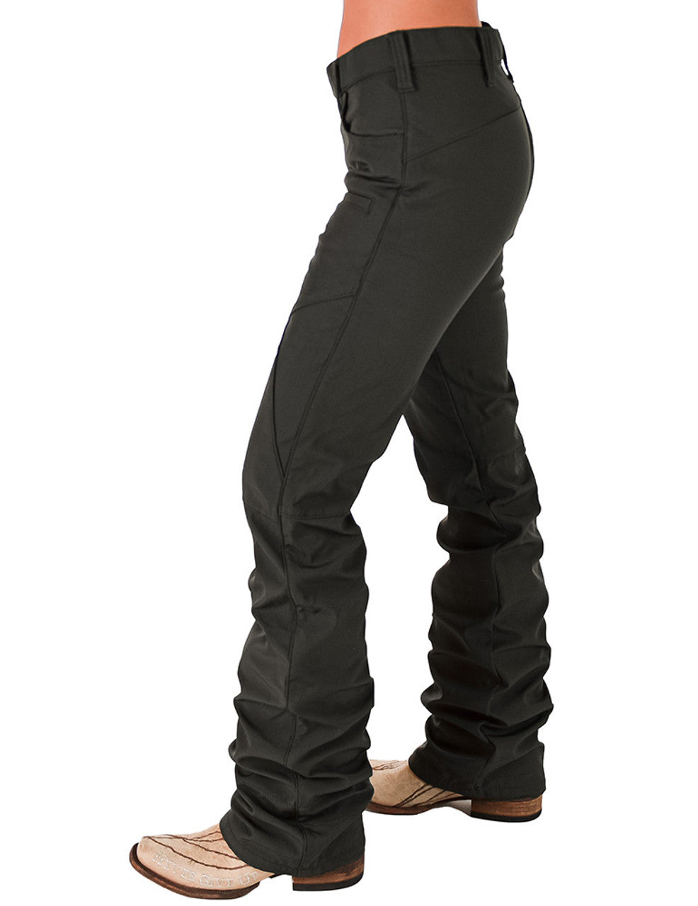 COWGIRL TUFF Women's Work Hard Play Hard (Olive Green)