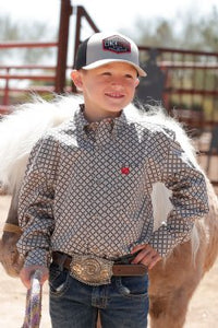 CINCH Boy's Button-Down Western Shirt