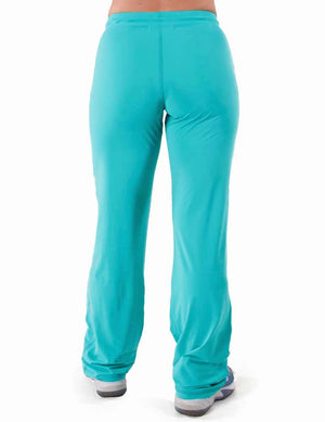 COWGIRL TUFF Women's Turquoise Breathe Instant Cooling UPF Pants