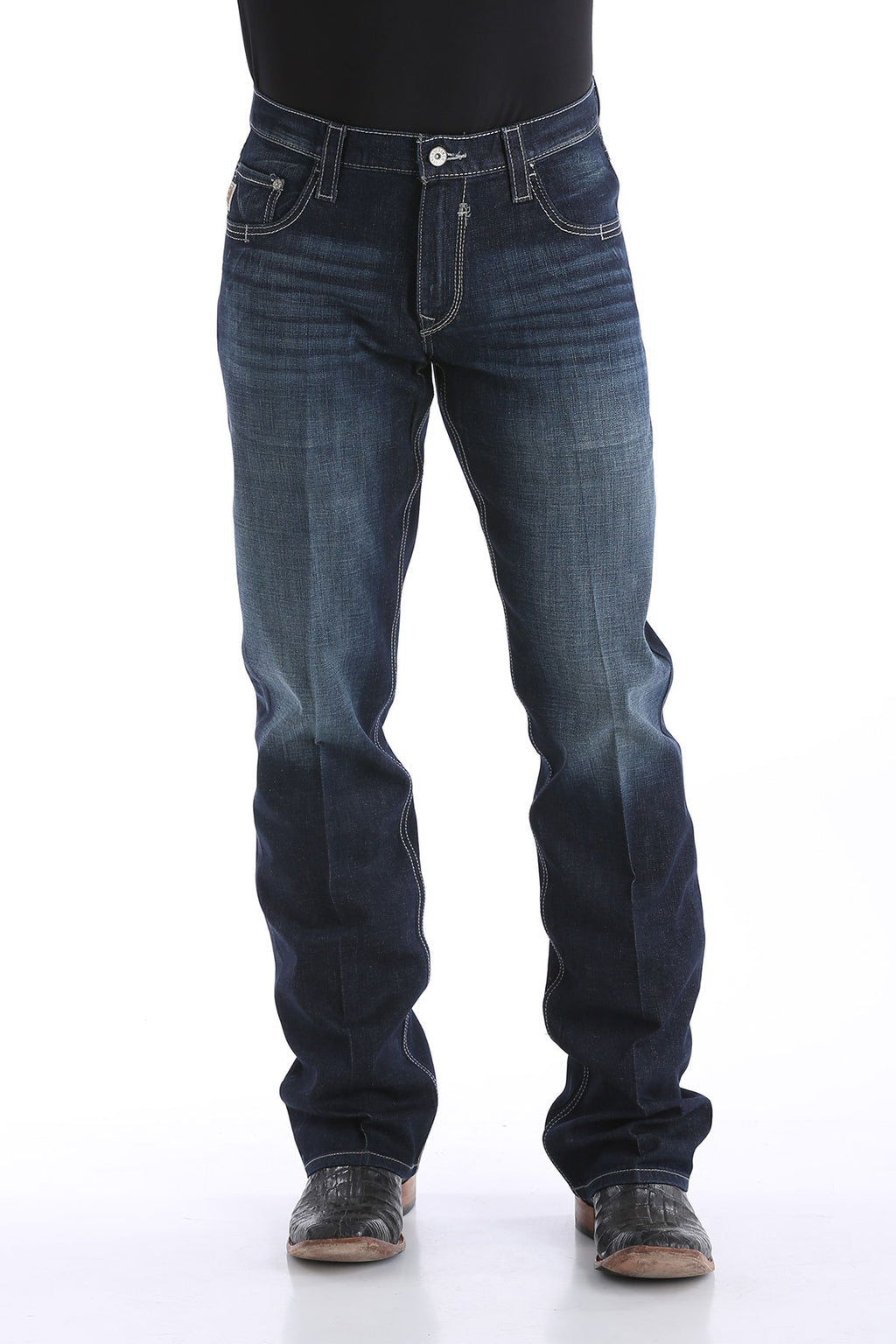 CINCH Men's Relaxed Fit Carter Jean 2.4 Performance Denim - Dark Rinse