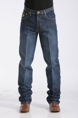 CINCH Men's Loose Fit Black Label Jean - Dark Stonewash