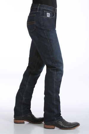 CINCH Men's Slim Fit Silver Label Jean - Dark Stonewash