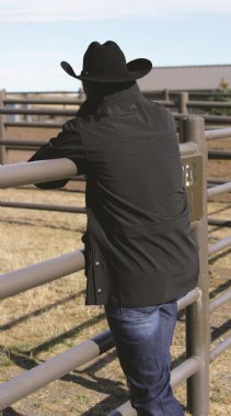 MILLER RANCH Men's Black Bonded Jacket