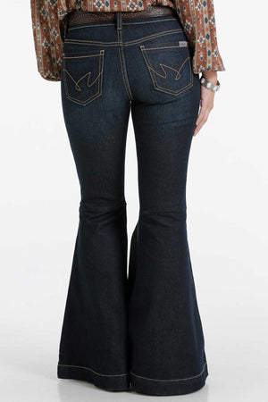 CRUEL GIRL Women's Hannah Far-Out Flare Jeans