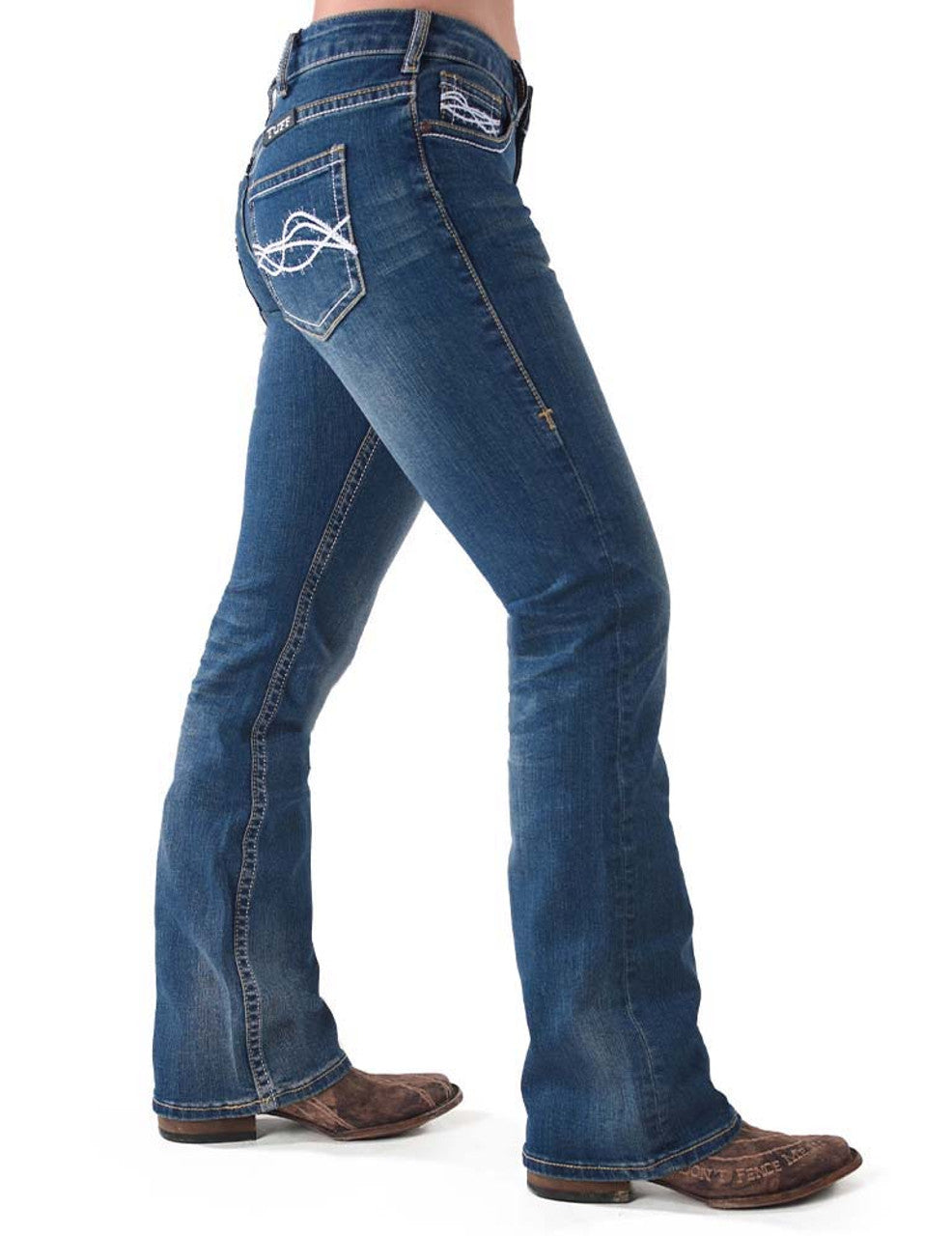 COWGIRL TUFF Women's Don't Fence Me In Jean