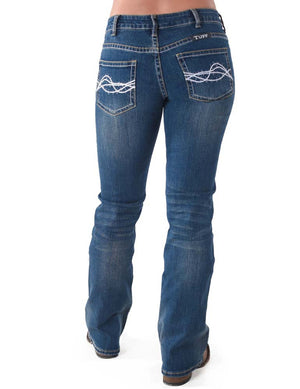 COWGIRL TUFF Women's Don't Fence Me In Jean