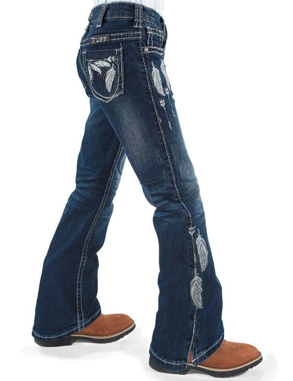 COWGIRL TUFF Girl's Fly Jean