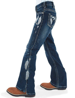 COWGIRL TUFF Girl's Fly Jean