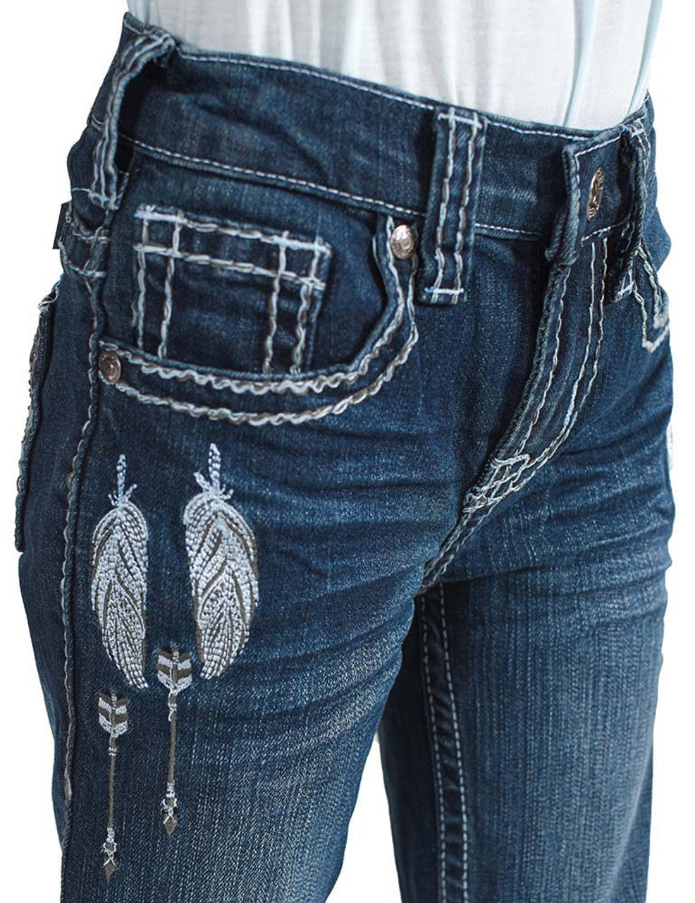 COWGIRL TUFF Girl's Fly Jean