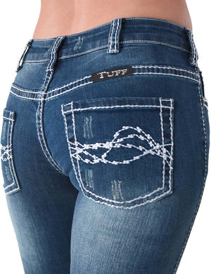 COWGIRL TUFF Women's Edgy Jean