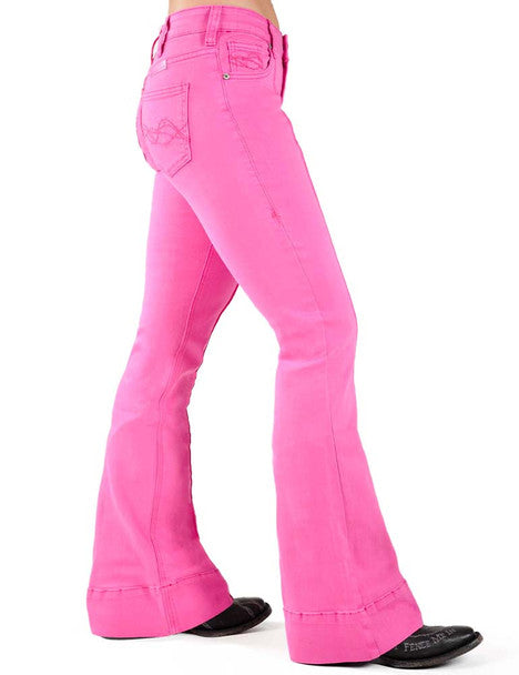 COWGIRL TUFF Women's Hot Pink Trouser