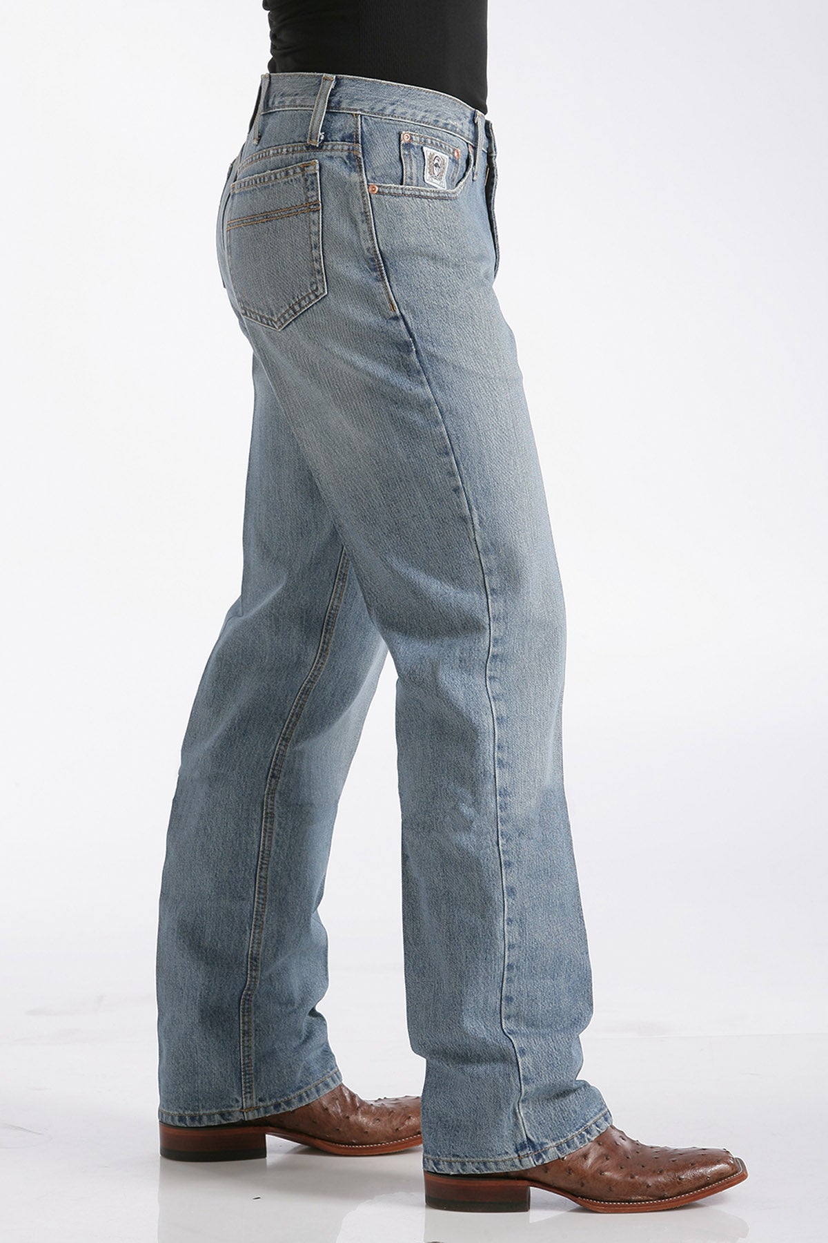 CINCH Men's Relaxed Fit White Labeled Jean - Light Stonewash