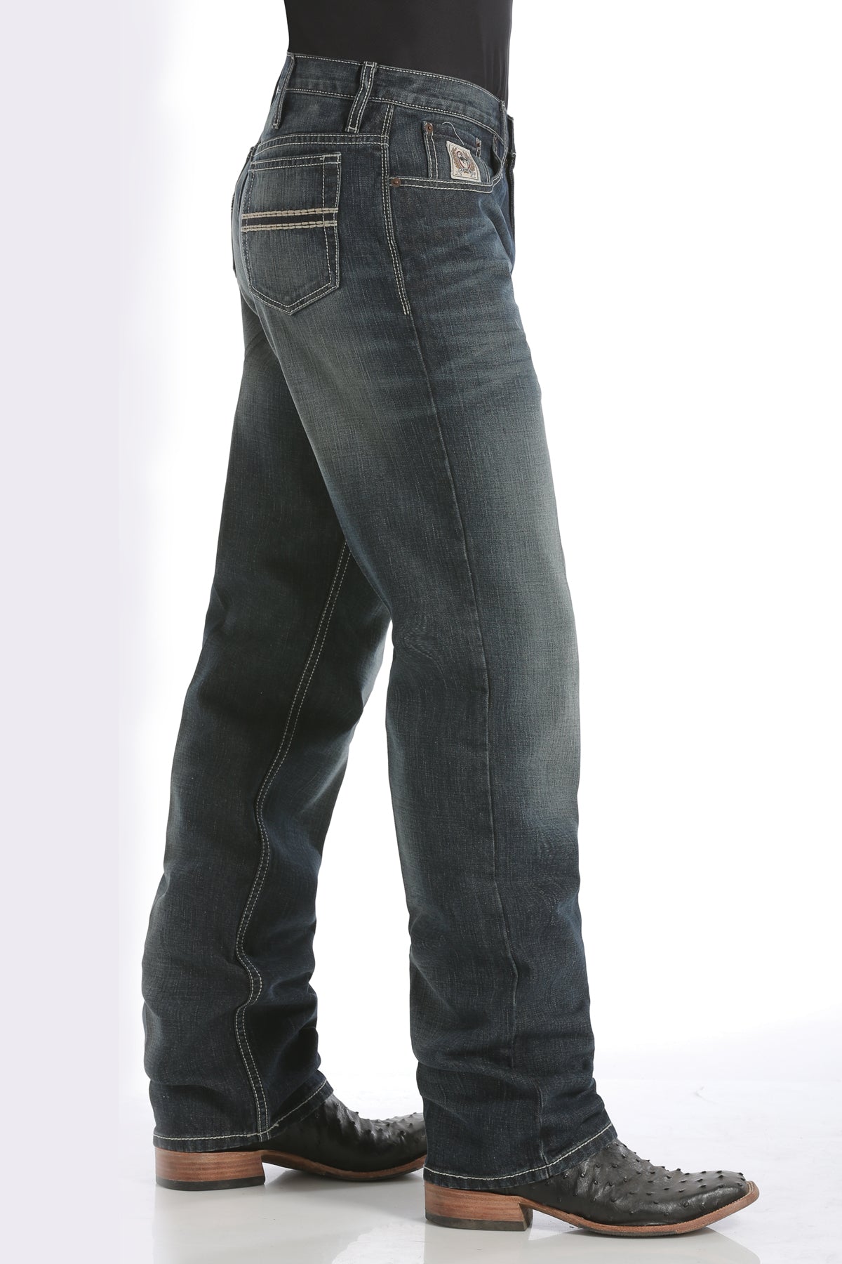 CINCH Men's Relaxed Fit White Label - Dark Stonewash