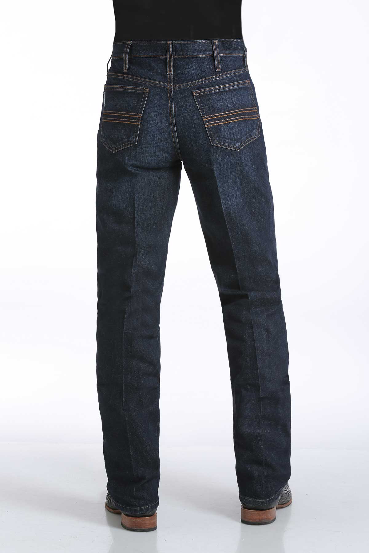 CINCH Men's Slim Fit Silver Label Jean - Dark Stonewash