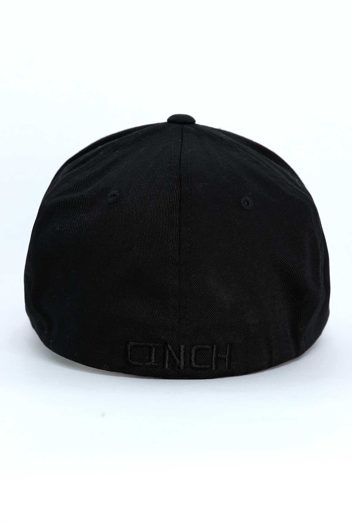 CINCH Men's FLEXFIT Black Flag Hat