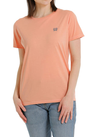 CINCH Women's Coral Short Sleeve Tee