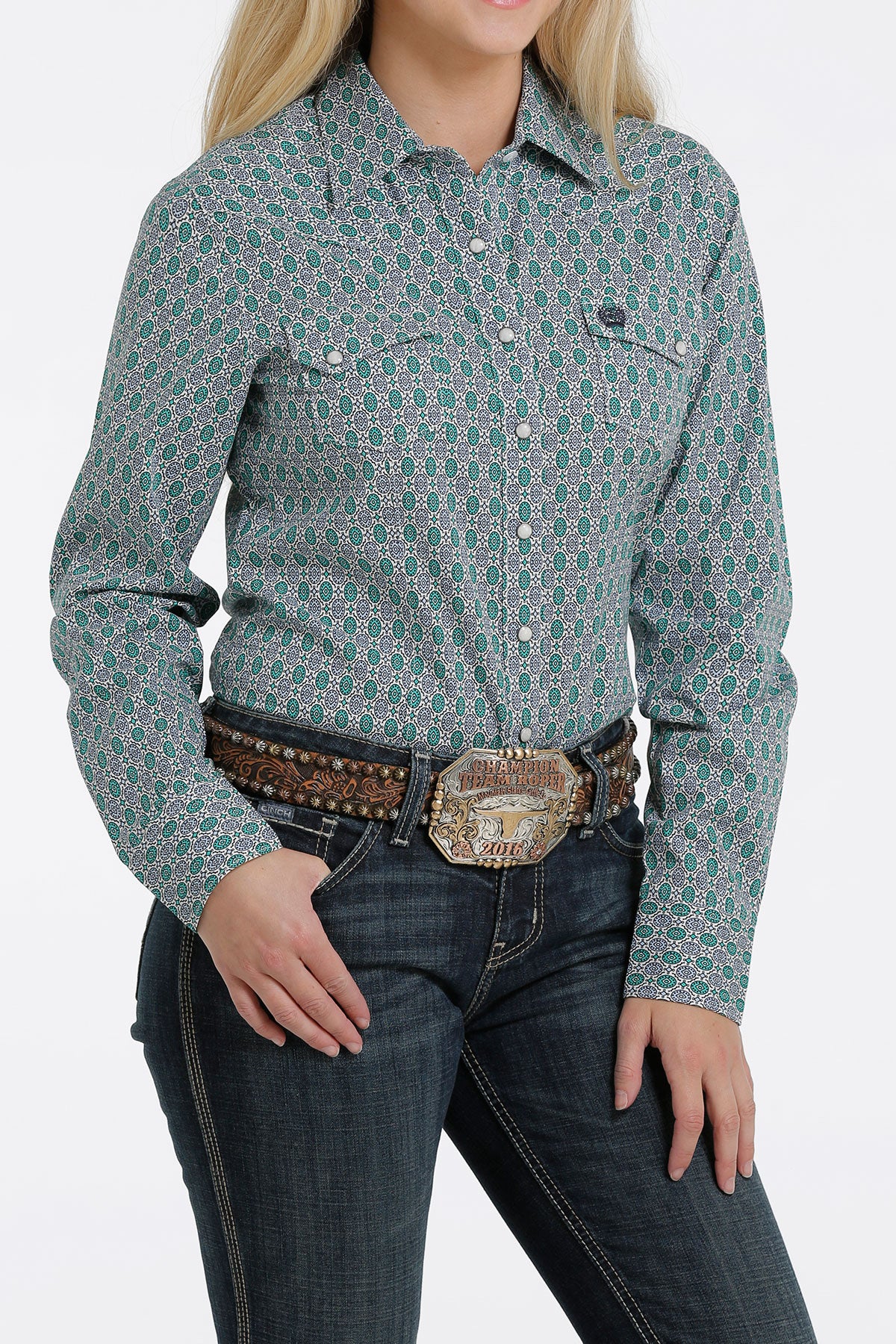 CINCH Women's Snap Front Western Shirt