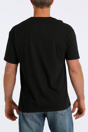 CINCH Men's Black Crew Neck Tee