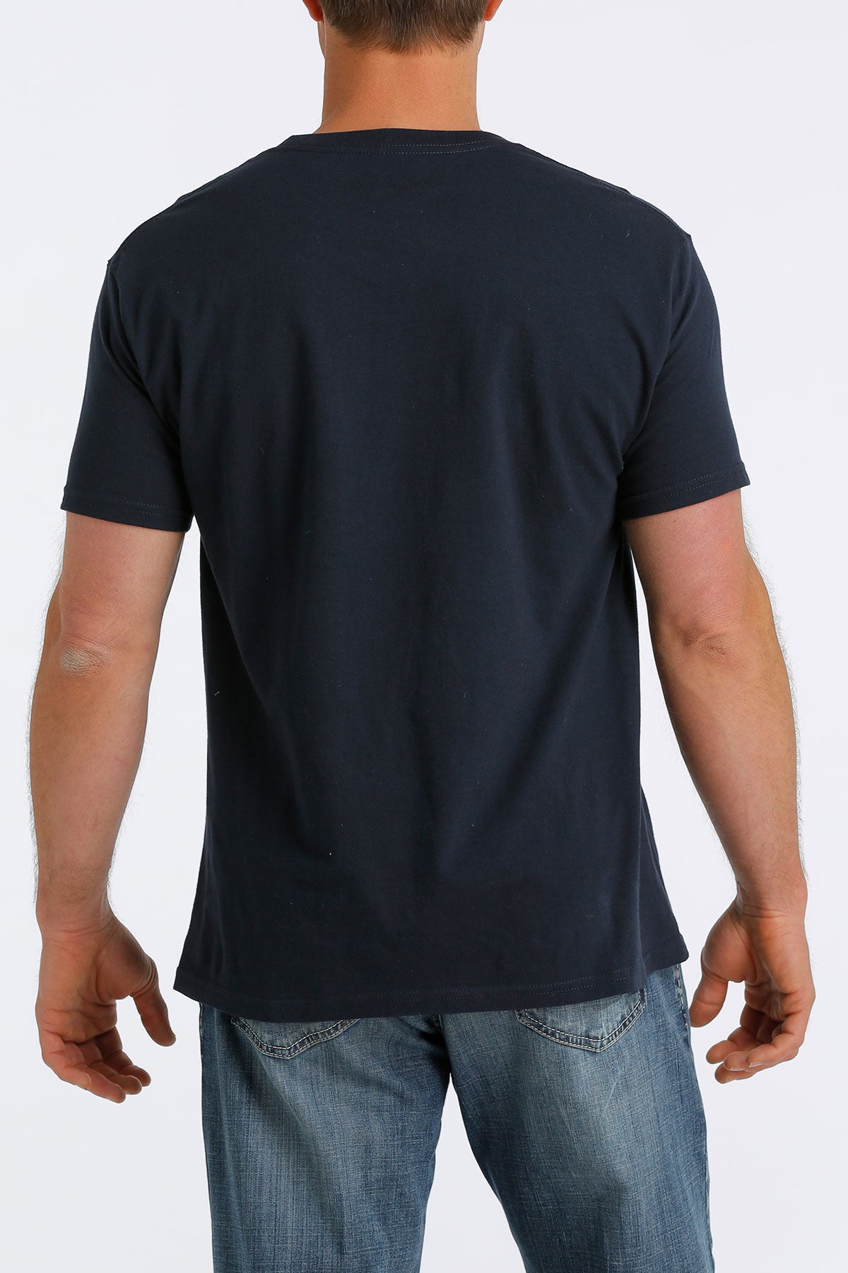 CINCH Men's Navy Crew Neck Tee