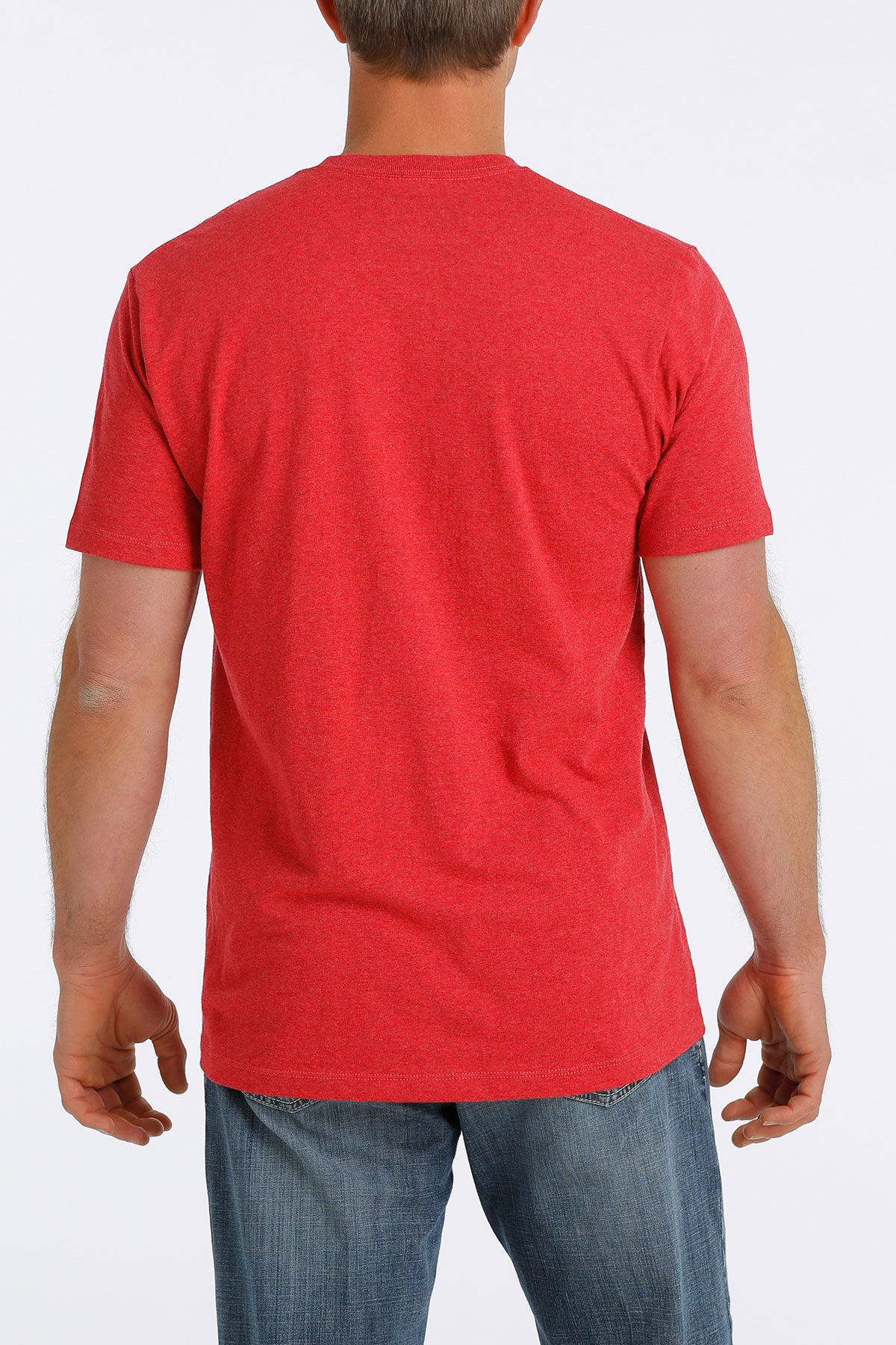 CINCH Men's Heather Red Tee