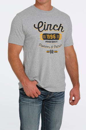 Cinch Men's Heather Gray Tee