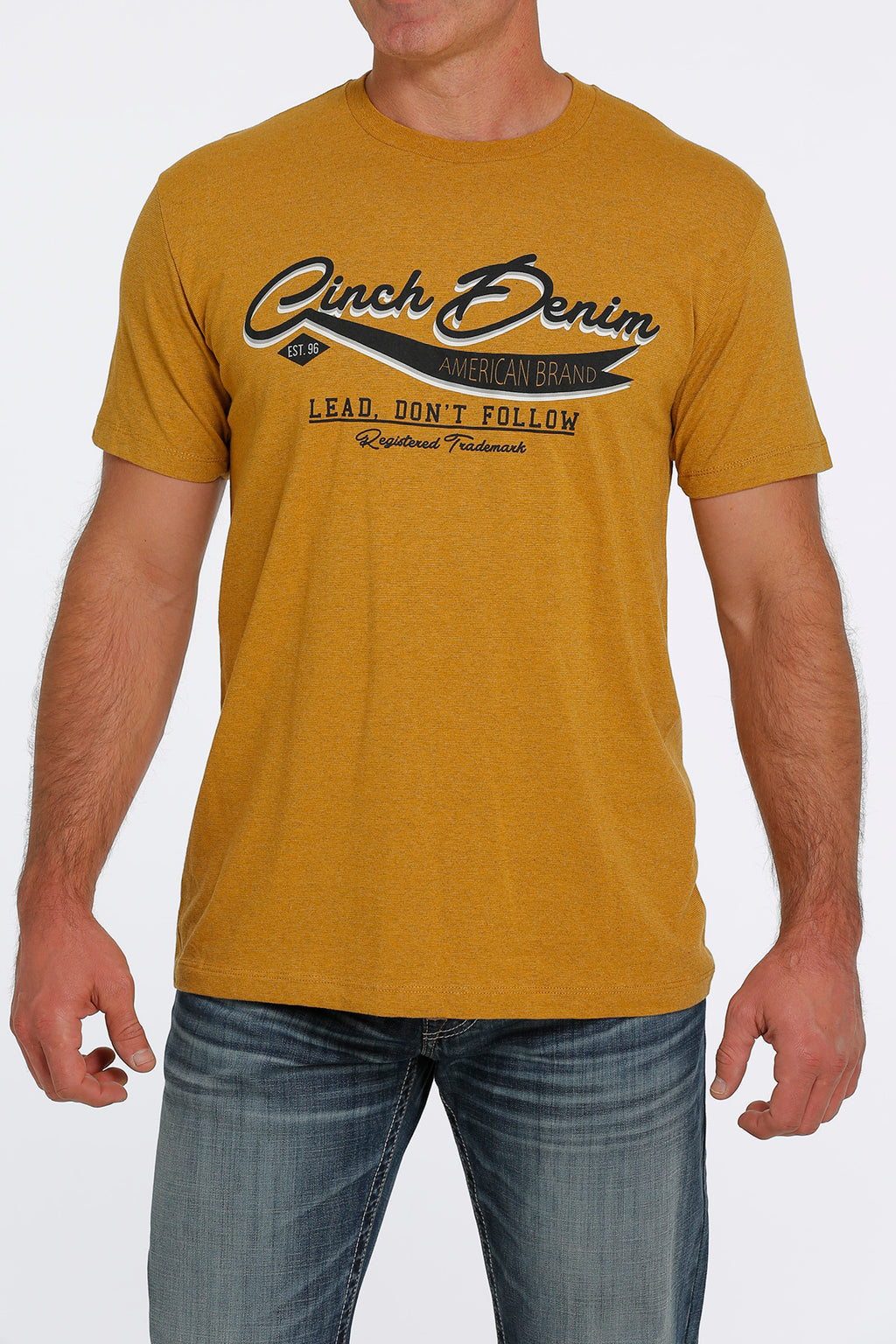 Cinch Men's Gold Tee