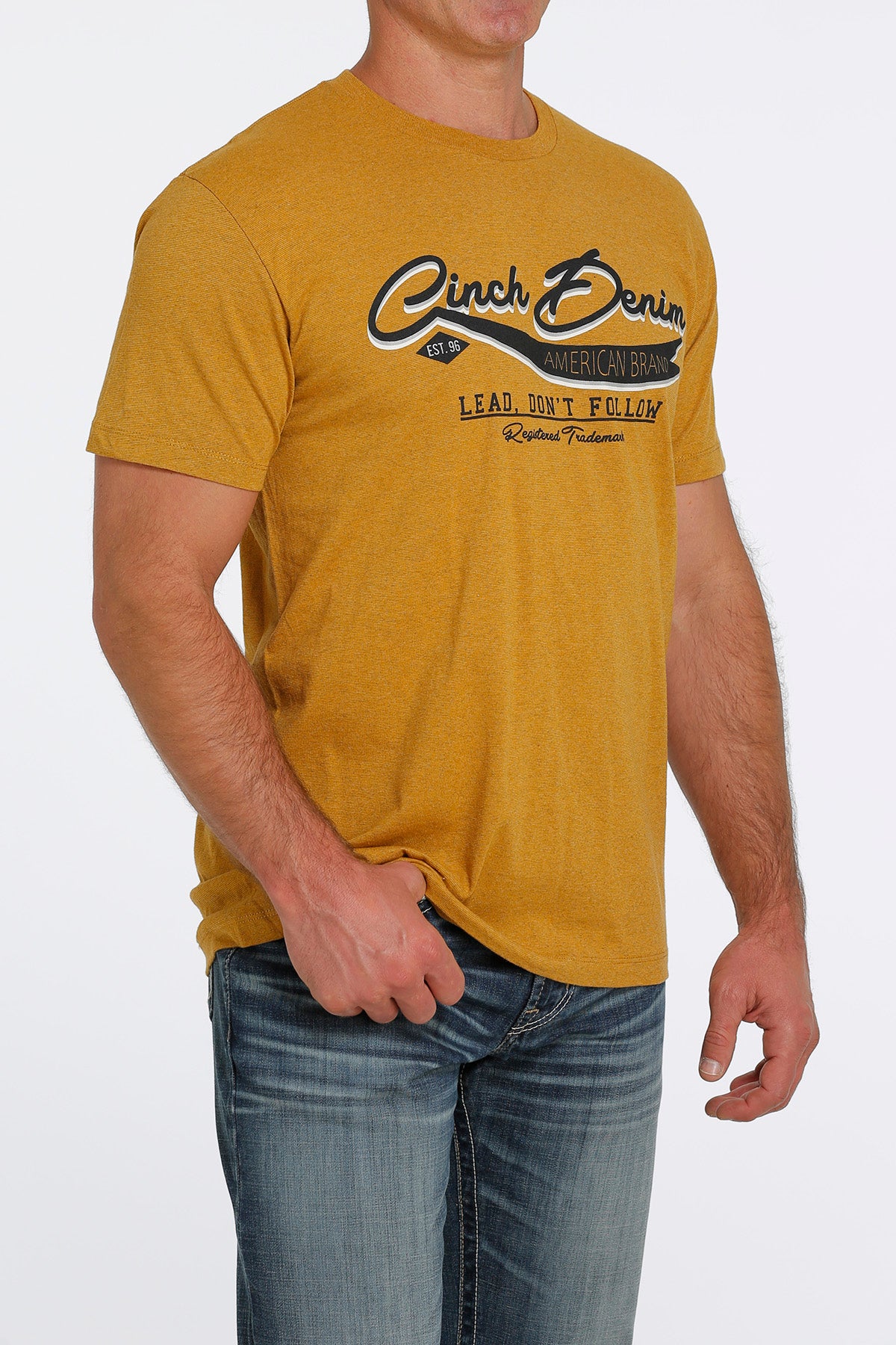 Cinch Men's Gold Tee